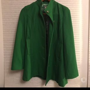 Green coat